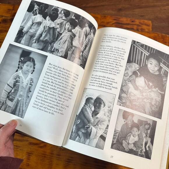 Vintage 1997 When You Were Born In China (Adoption Story) Hardcover Book - Picture 8 of 12
